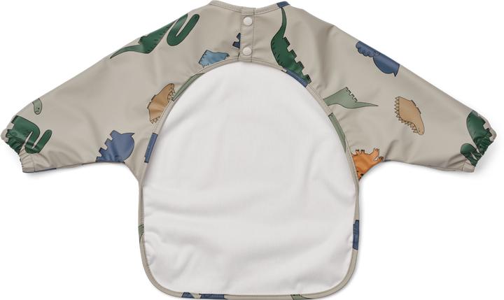 Image du produit Liewood Merle Bavoir Avec Manches Dinosaures