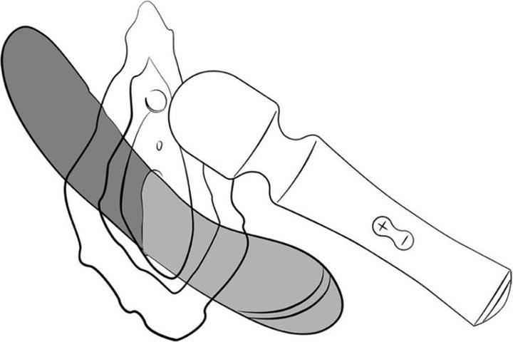 Actual product image Romp Presto Wiederaufladbarer Silikon Stabvibrator