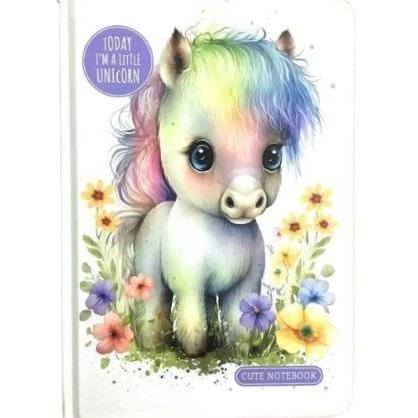 Teka, Quaderni + Bloc notes, Notizbuch A5/64K Einhorn FRESH line (A5)