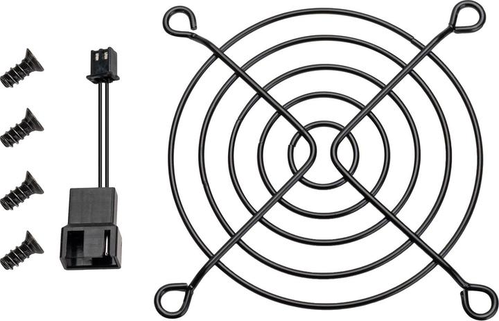 Produktbild Silverstone SST-FHS80X-24V - High-Performance 24V 80x38mm PWM industrial fan for industrial, medical (80 mm, 1x)