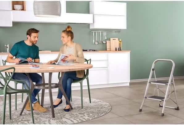Actual product image Hailo K60 StandardLine (Stepladder, 83 cm)