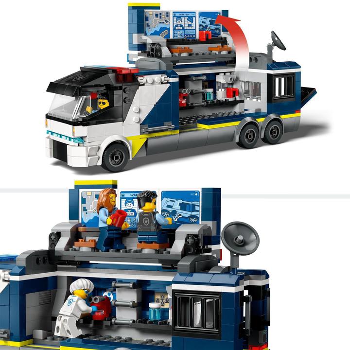 Immagine prodotto LEGO 60418 Camion della polizia con laboratorio (60418, LEGO City)