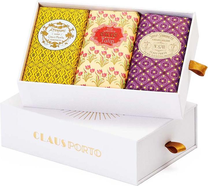 Immagine prodotto Claus porto Confezione regalo 3 saponi sigillati a cera (Set per la cura del corpo)