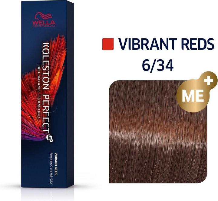Image du produit Wella KP Me+ 6/34 blond foncé or-rouge (6/34 blond foncé blond foncé-or rouge-rouge)