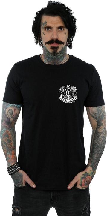 Produktbild The Police Illegal Records Eagle Chest TShirt (L)