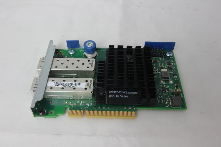 Actual product image HPE 562SFP+, PCIe, 2-port SFP+, 10Gb (Mini PCI Express)