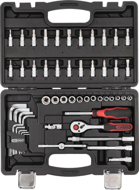 Produktbild KS Tools 1/4 Steckschl.-Satz 51-tlg.
