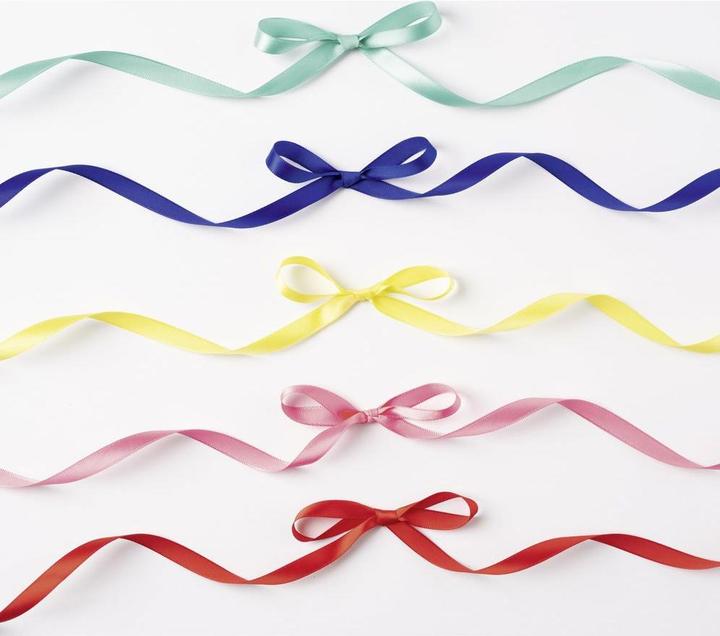 Produktbild Folia Satinbänder Rainbow (5x)