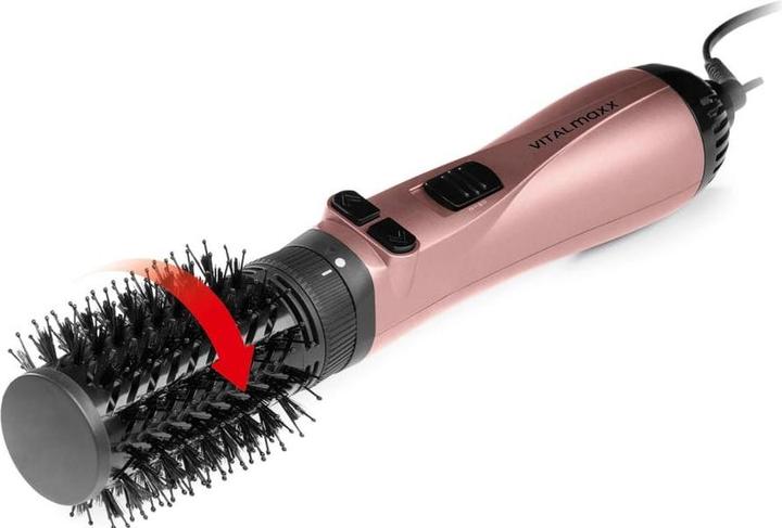 Produktbild Vitalmaxx Warmluftbürste Anthrazit, Rose