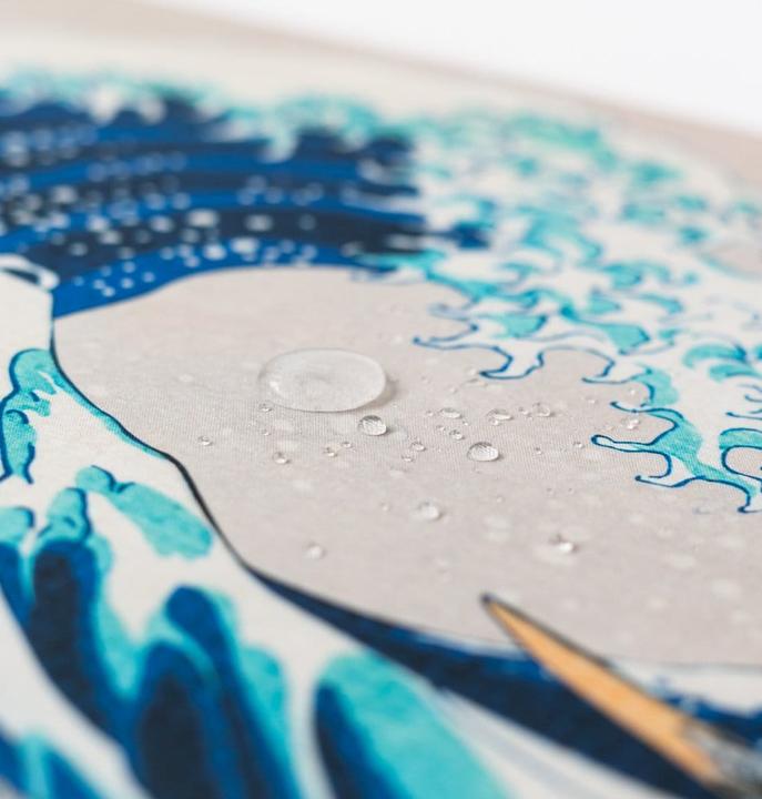 Actual product image Grupo Erik HOKUSAI - La Grande Vague - Tapis de Bureau XL (XL)