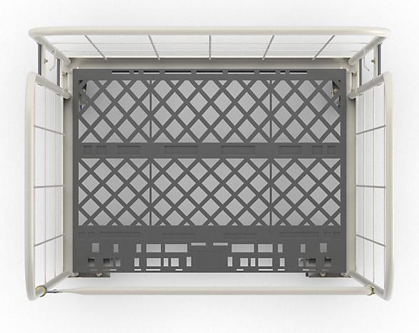 Actual product image Prestar Roll container, max. load 500 kg (500 kg)