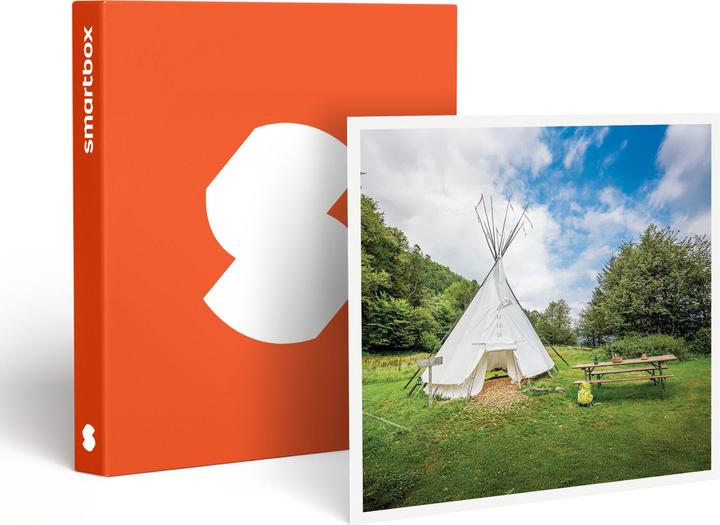Immagine prodotto Smartbox Ungewöhnliches Erlebnis: 1 Übernachtung im Tipi in Meiringen (2 Persone)