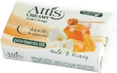 Actual product image Attis creamy milk & honey soap, 100g (hit) (refill)