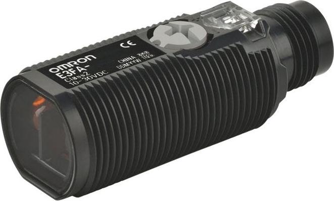 Produktbild Omron Industrial Automation M18 sensor diffuse 100mm NPN M12