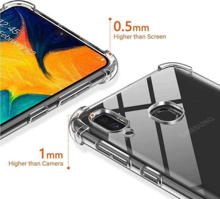 Image du produit Screenguard Samsung Galaxy A40 Coque Crystal Soft Airbag Bumper (Samsung Galaxy A40)