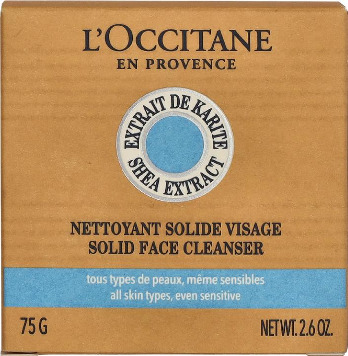 Productafbeelding L'Occitane Solid Face Cleanser With Shea Butter (Gezichtszeep, 75 g)