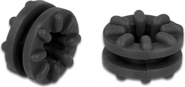 Produktbild Delock Anti Vibrations Tülle schwarz 10 Stück