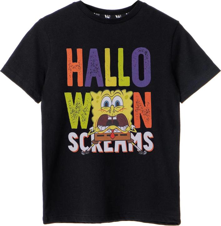 Produktbild Spongebob Squarepants Halloween Screams TShirt (140)