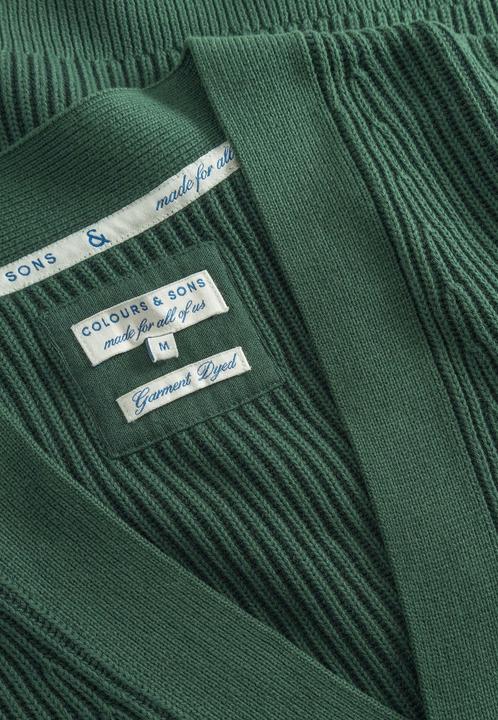 Produktbild Colours & Sons Strickjacke Cardigan-Rib Washed (M)