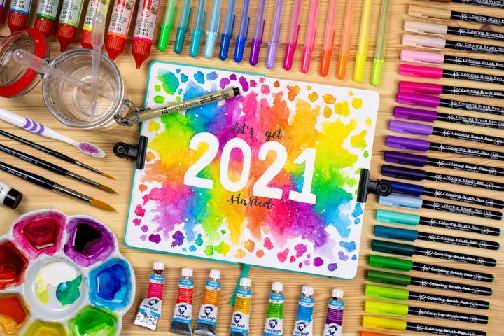 Actual product image Sakura Pigma Micron PN Everyday Pen Set of 3 Office (Blue, Black, Red, 3 x)