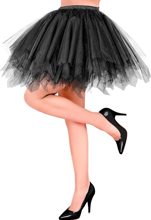 Produktbild Widmann Schwarzer Tutu Rock (One Size)