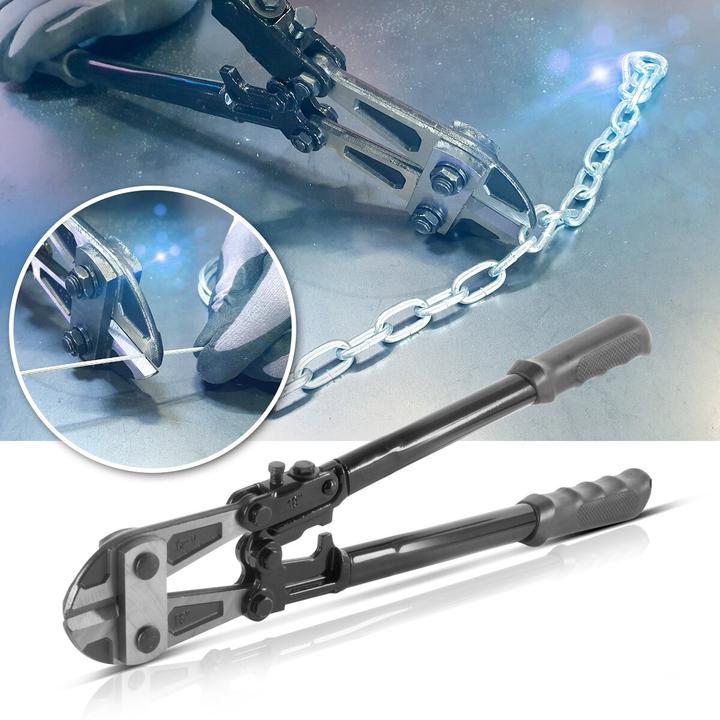 Actual product image Stahlwerk Bolt cutter 18" chrome vanadium professional bolt cutter, steel cutter (457.20 mm)