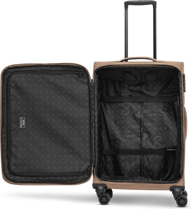 Produktbild Redolz Essentials 12 THREE SET 4 Rollen Kofferset 3-teilig mit Dehnfalte (201 l)