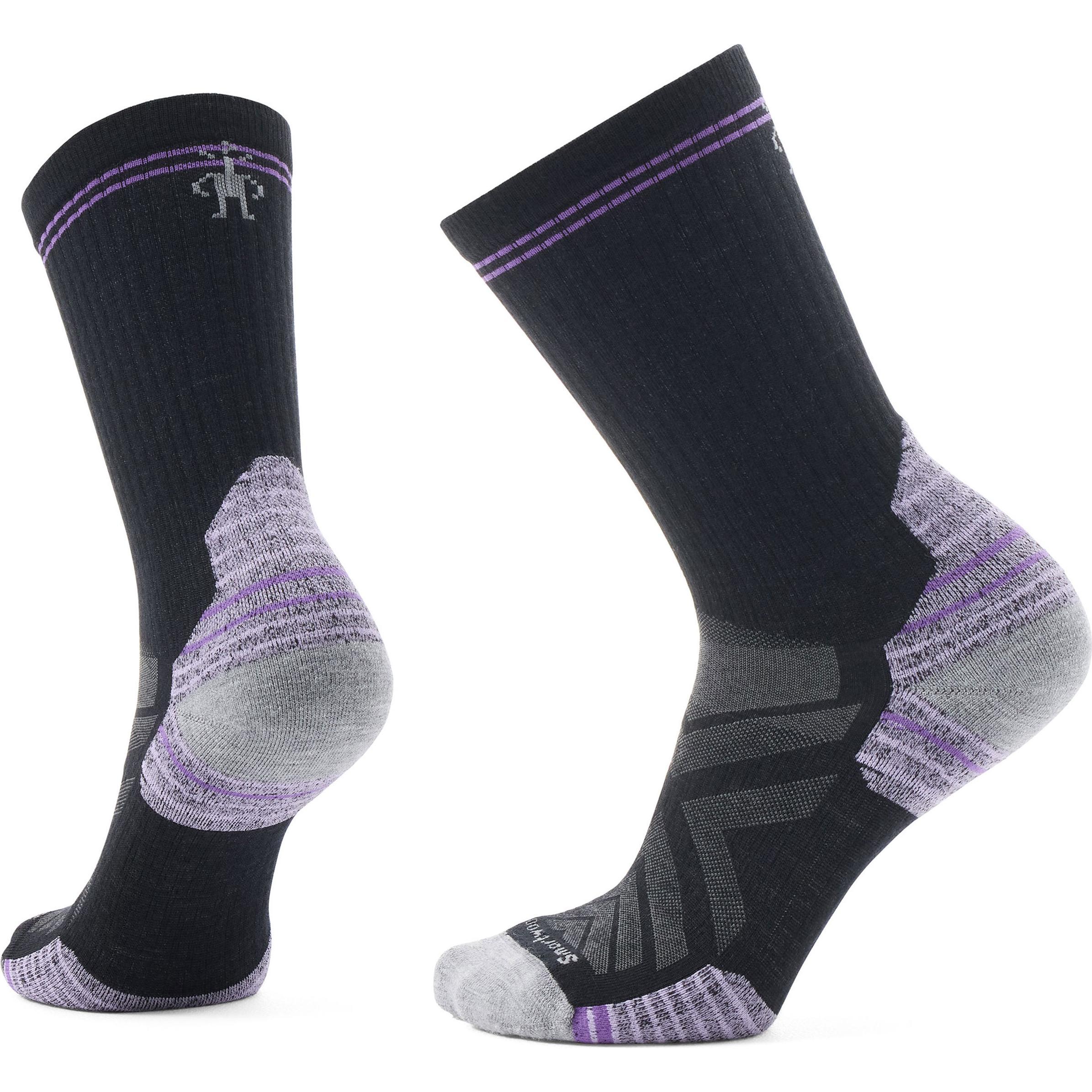 Smartwool, Damen, Sportsocken, Women's Hike Targeted Cushion Crew Socks (38 - 41), Schwarz