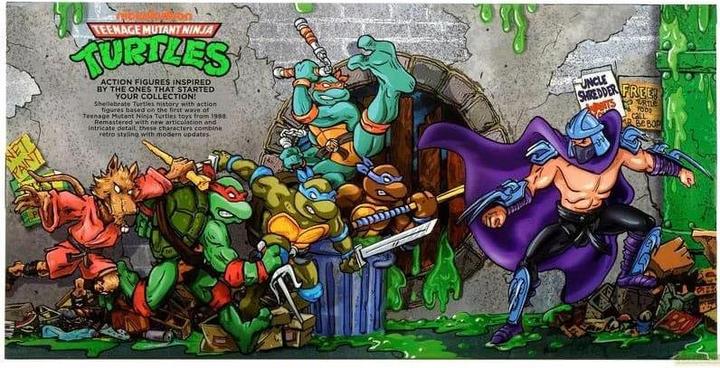 Productafbeelding Playmates Teenage Mutant Ninja Turtles actiefiguren