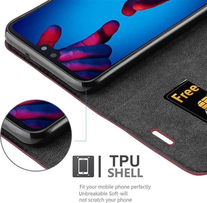 Productafbeelding Cadorabo Boek Onzichtbare Magneethoes (Huawei P20)