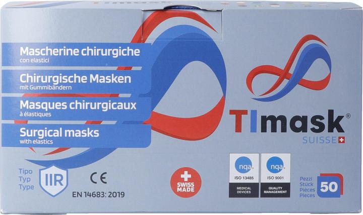 Produktbild Timask Einweg-Mundschutz (Typ IIR, 50 x)