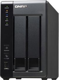 Actual product image QNAP TS-219P II, iSCSI NAS with 2x 2TB WD RED (2 x 2 TB)