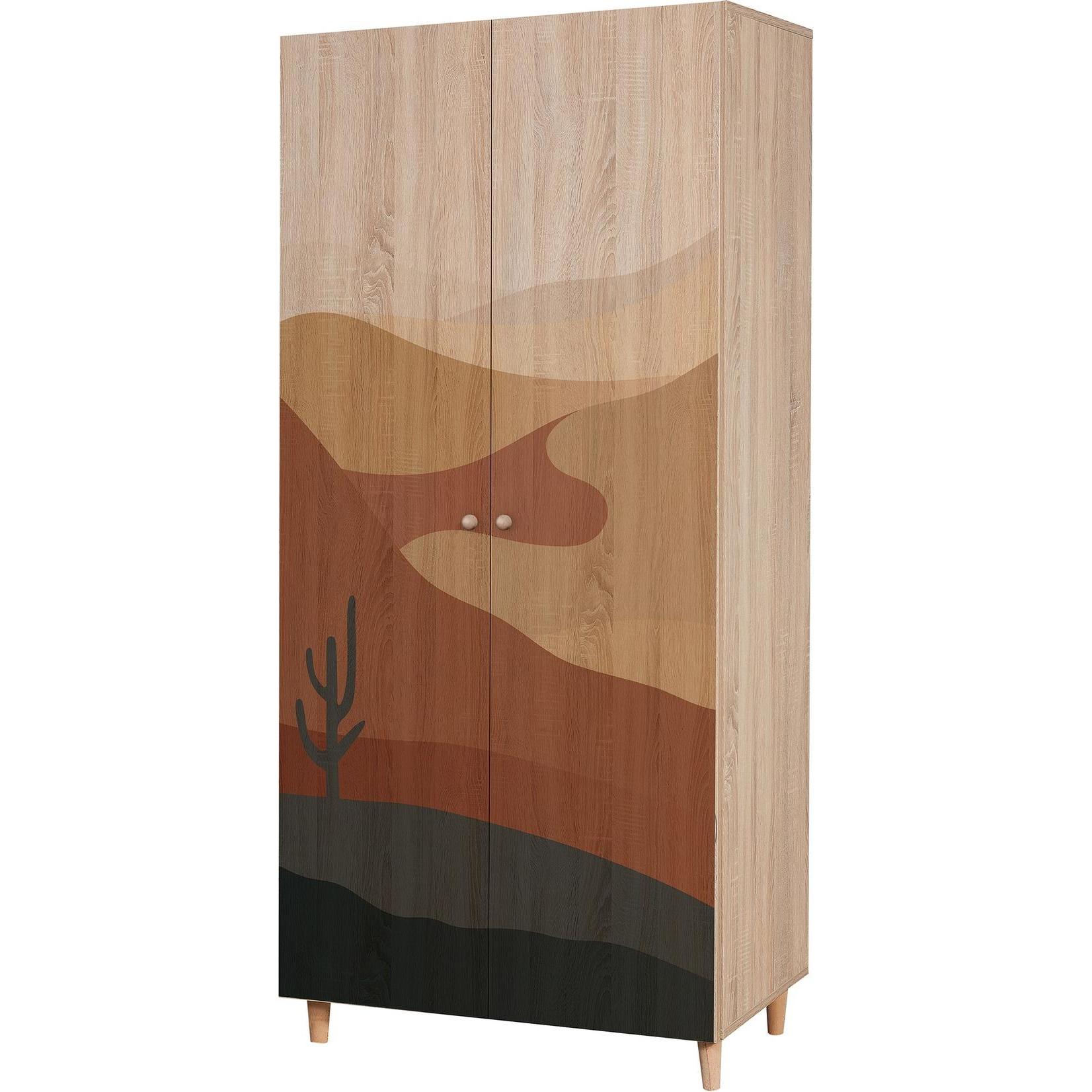Homitis, Kleiderschrank, Lidya (90 x 192 x 52 cm)
