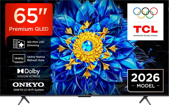 Produktbild TCL TELEVISION 65P8L (65", QLED, 4K, 2026)