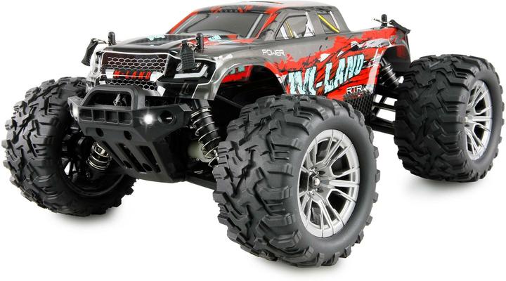 Amewi M-Land Monstertruck 48km/h 4WD 1:16 RTR rouge (RTR Prêt à fonctionner)