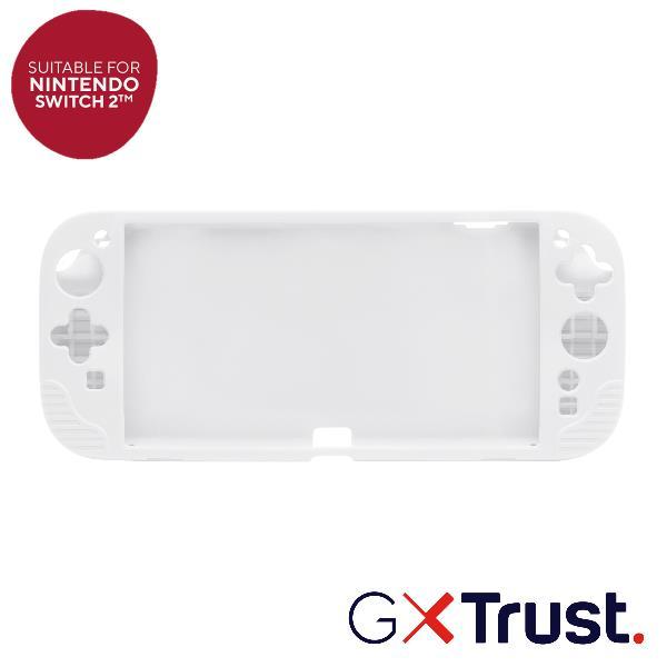 Produktbild Trust 25766, Hülle, Nintendo Switch 2, Weiss, Silikon, Reissfest, 276 mm (Switch 2)