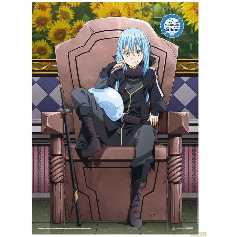 POPbuddies, Bilder, That Time I Got Reincarnated as a Slime Fabric Poster Demon Lord Rimuru 84 x 118 cm (84 x 118 cm)