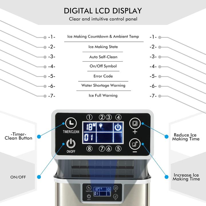 Produktbild Relax4life Eiswürfelmaschine
