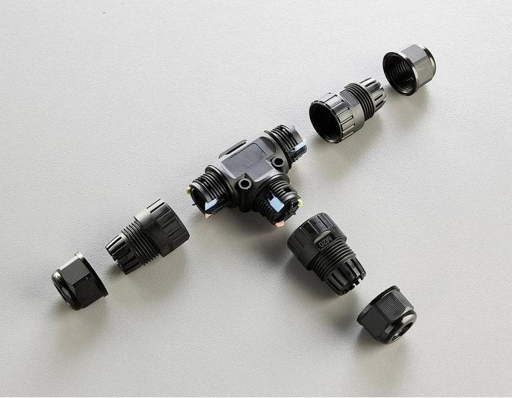 Actual product image Heitronic 501339 Cable connector with plug-in terminals (L x W x H) 111 x 69 x 25 mm 1 pc.