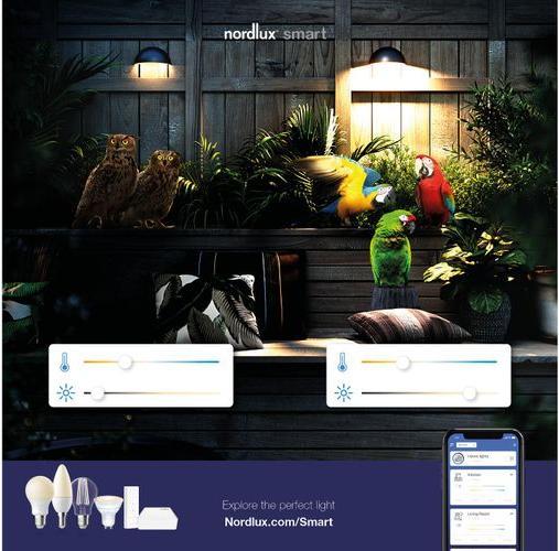 Produktbild Nordlux Arcus, Wandleuchte, Schwarz (440 lm)