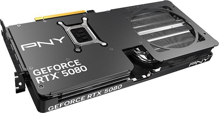 Produktbild PNY GeForce RTX 5080 Slim OC 16GB GDDR7 DLSS4 1*HDMI/3*DisplayPort PCi Ex 5.0 16x (16 GB, GDDR7)