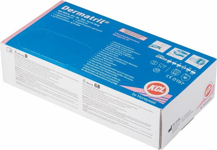 Produktbild KCL Einweg-Nitril-Handschuhe Dermatril 740 (11)