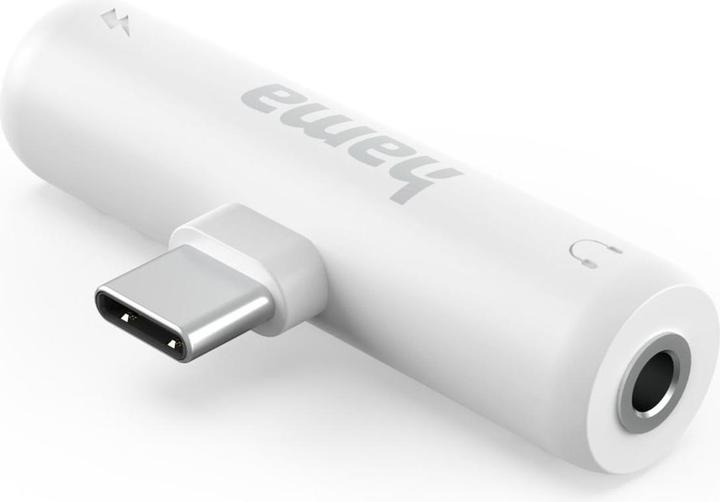Produktbild Hama Audio-Adapter inkl. Ladefunktion (USB Typ C, 3.5mm Klinke)