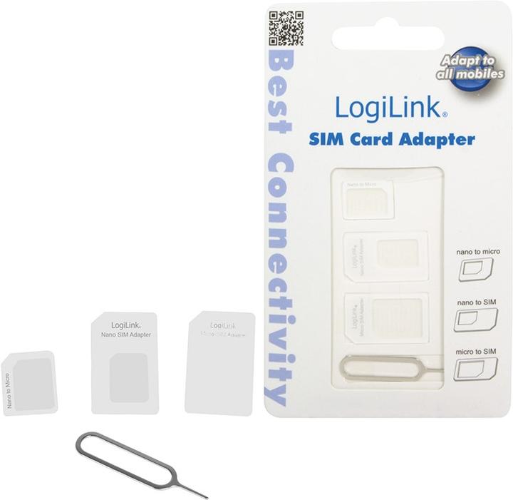 Immagine prodotto LogiLink Set di adattatori per schede SIM