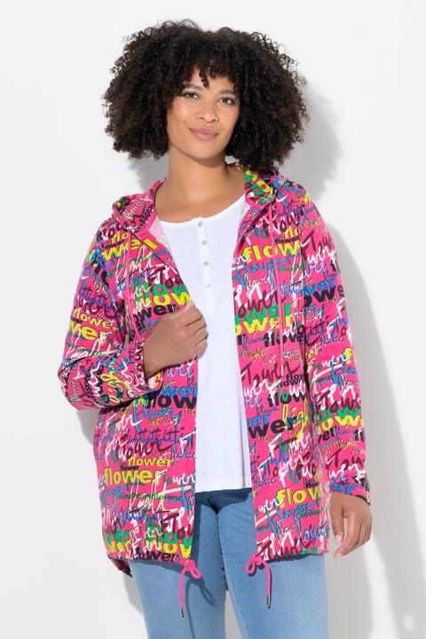 Produktbild Angel of Style Sweatjacke, offene Form, Scribblemuster (54)