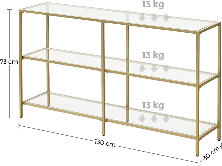 Immagine prodotto Vasagle Style (130 x 30 x 73 cm)