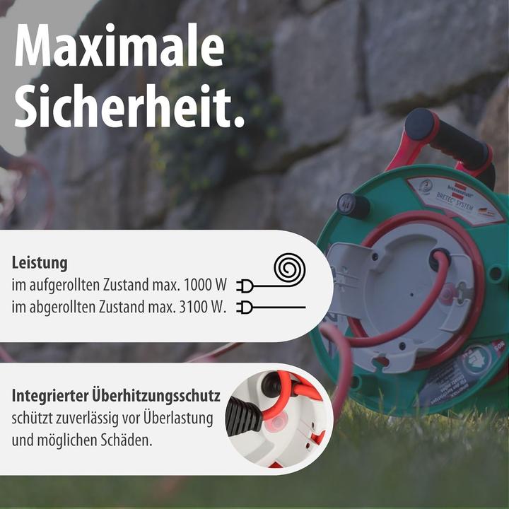 Produktbild Brennenstuhl Kabeltrommel Garant Bretec 240 (25 m)