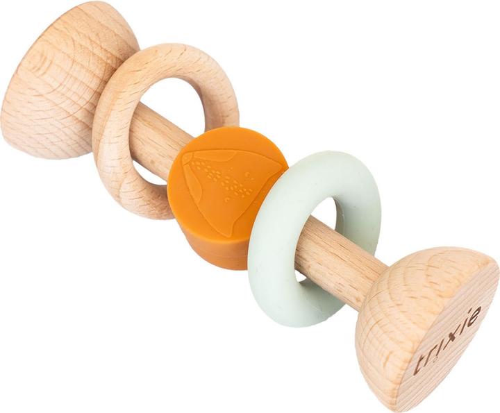 Trixie Baby Grijpstok van hout & siliconen vos (MQ4)