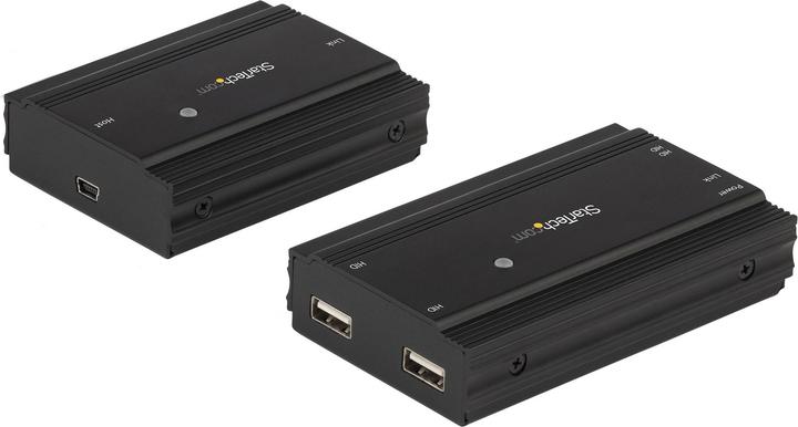 Produktbild StarTech com 4 Port USB 2.0 Extender-Hub über ein einzelnes CAT5e/CAT6 Ethernet Kabel (RJ45) - 100 m (USB-A, 4 Ports)