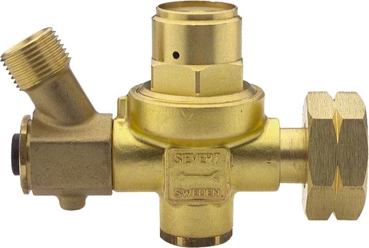 Sievert Propankleindruckregler ohne Manometer 2 bar 4 kg/h G 3/8" LH